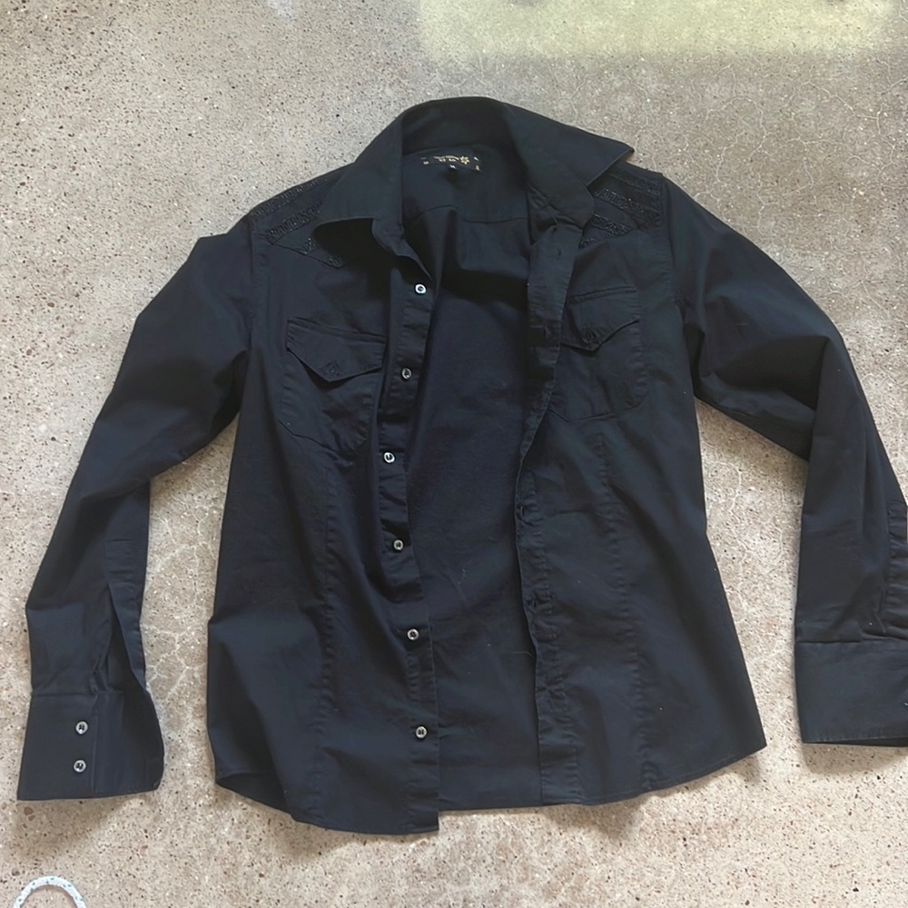 Collared button down shirt - takeshy Kurosawa